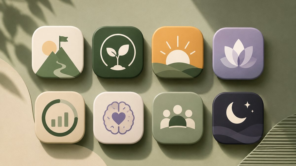 Phone showing a weed taper tracker app beside a cannabis leaf icon