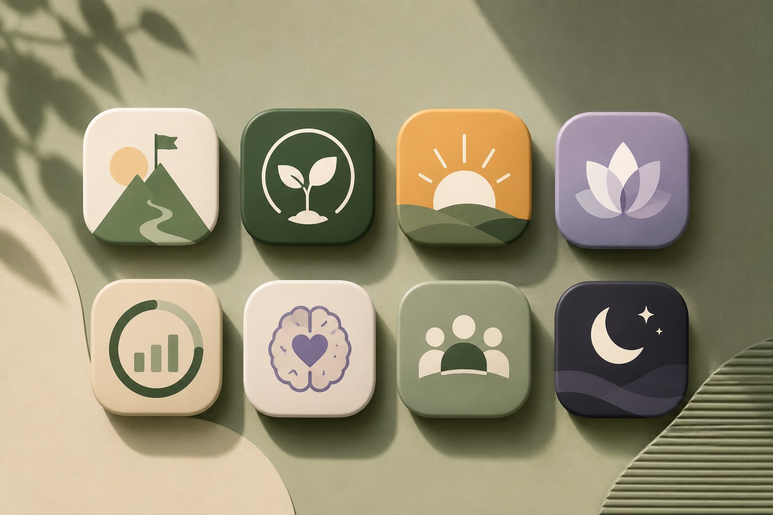 Phone showing a weed taper tracker app beside a cannabis leaf icon