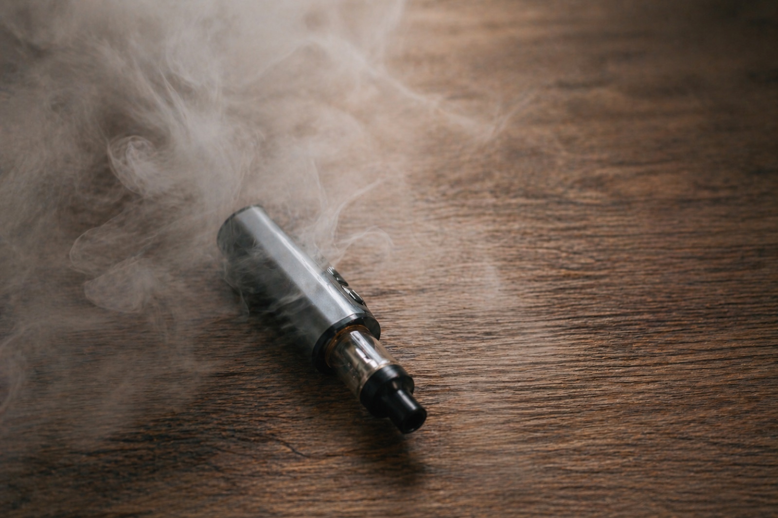 Soft vapor representing nicotine reduction